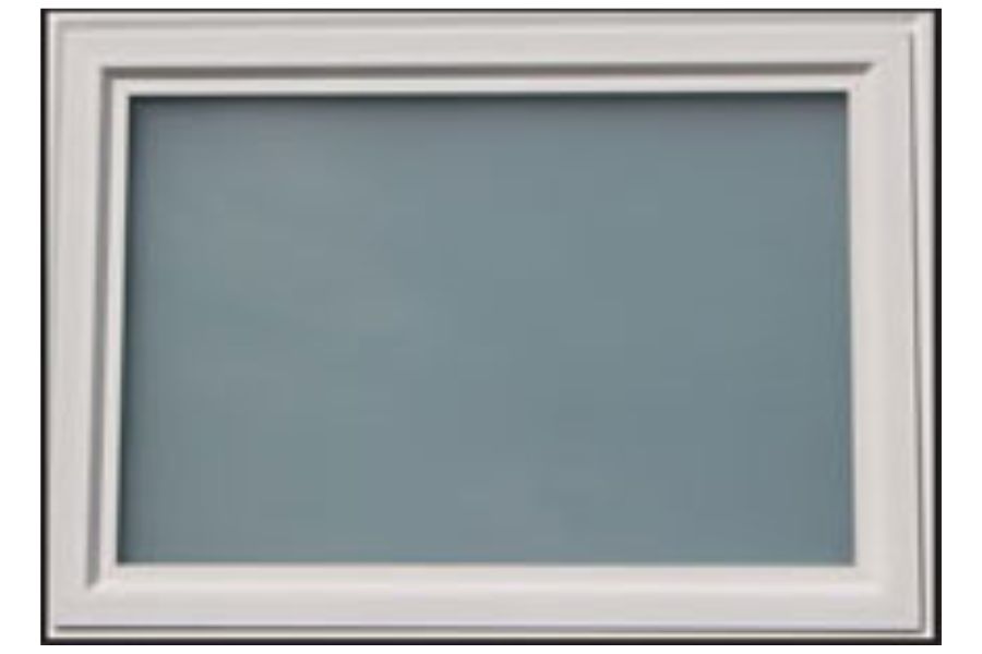 1/4" White Laminated
